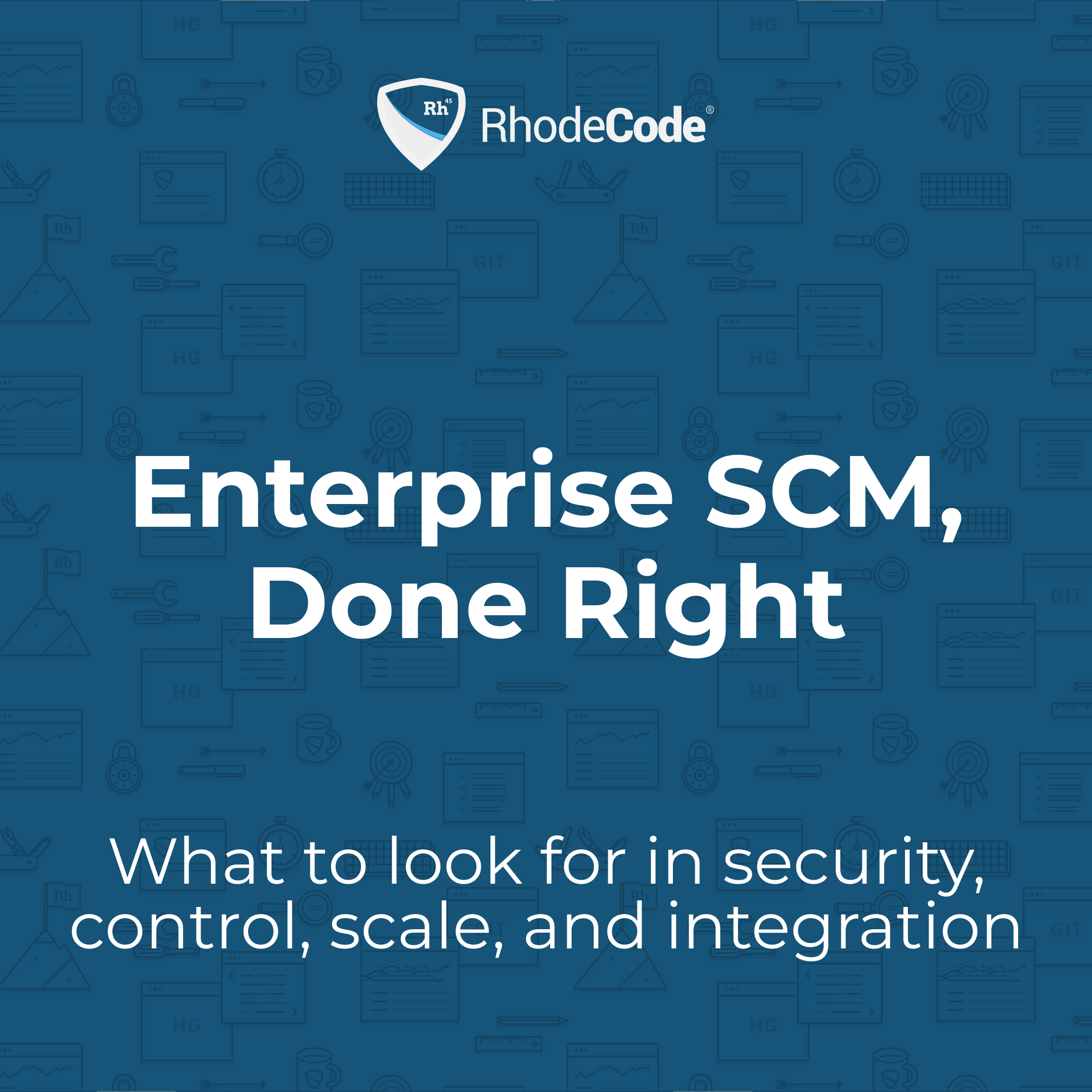 What to Look for in Enterprise Source Code Management Software